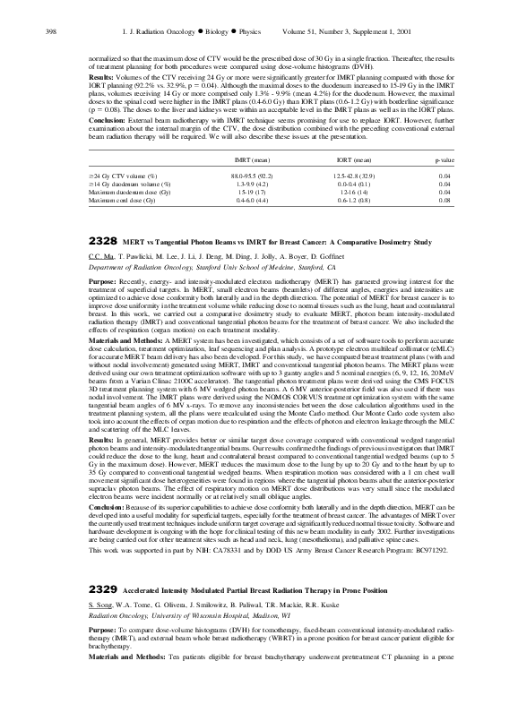 (PDF) MERT vs tangential photon beams vs IMRT for breast cancer: a ...