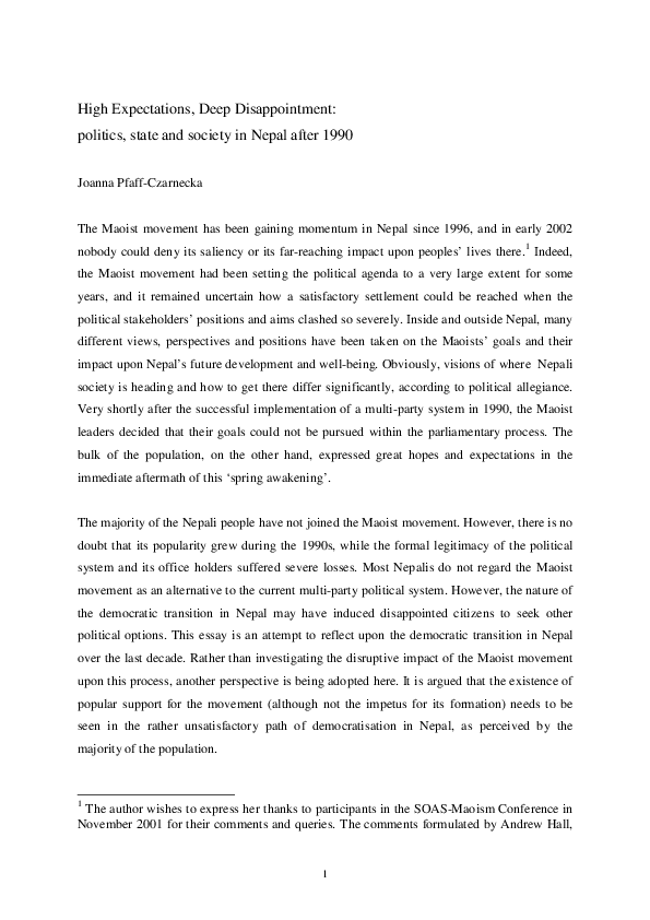 The disappointment analysis image