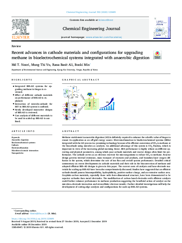 (PDF) Recent advances in cathode materials and configurations for ...