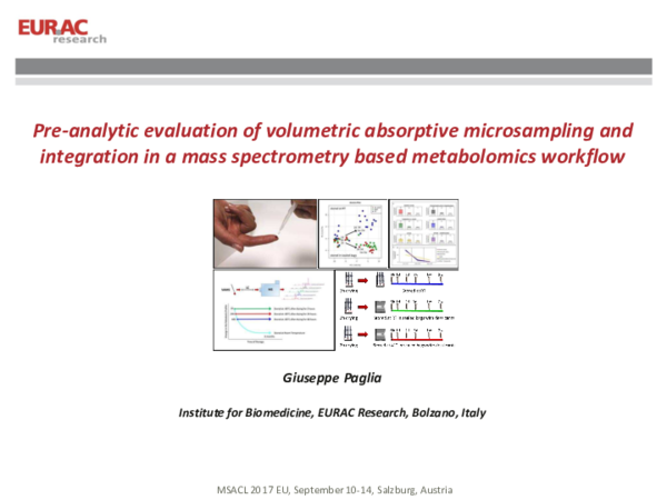 (PDF) Pre-analytic evaluation of volumetric absorptive microsampling ...