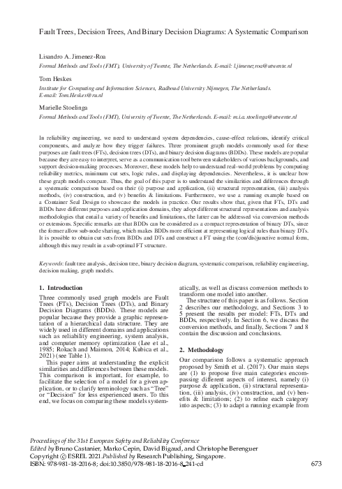 (PDF) Fault Trees, Decision Trees, And Binary Decision Diagrams: A ...
