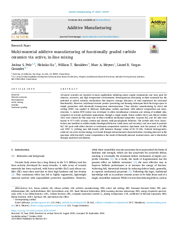 (PDF) Multi-material additive manufacturing of functionally graded ...
