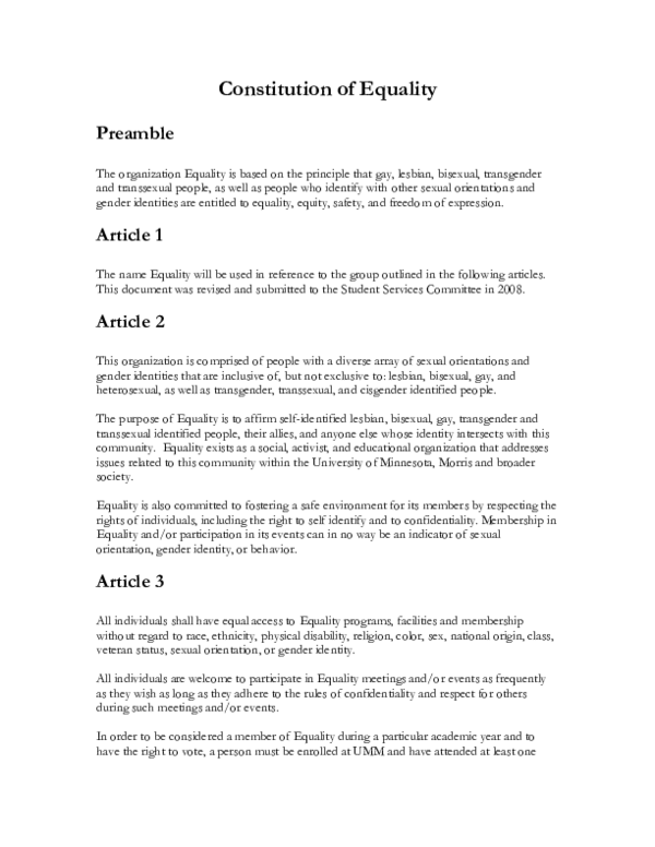 (PDF) The Constitution of Equality