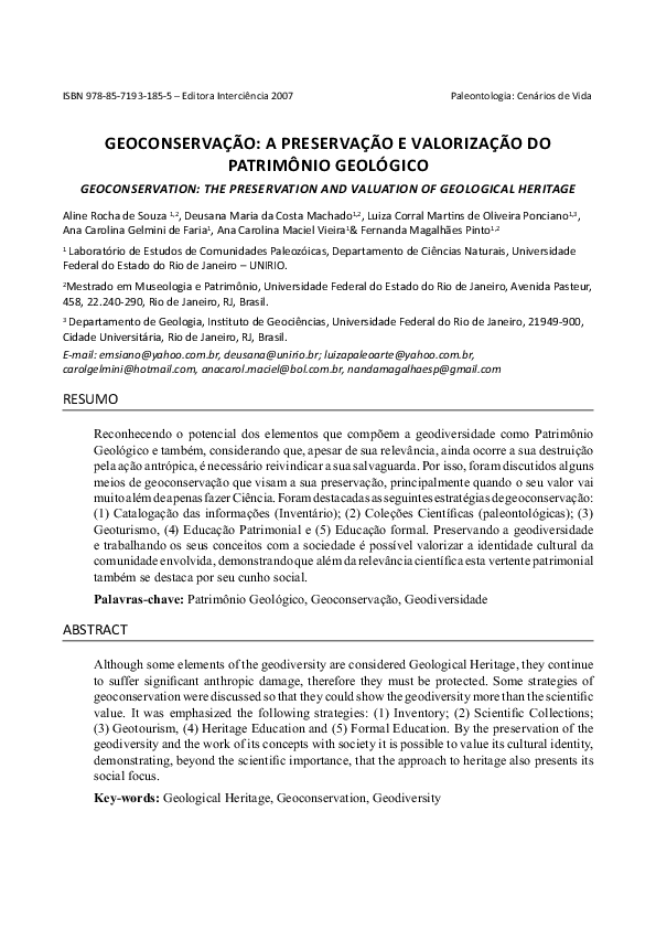 Geological heritage essay 07 picture