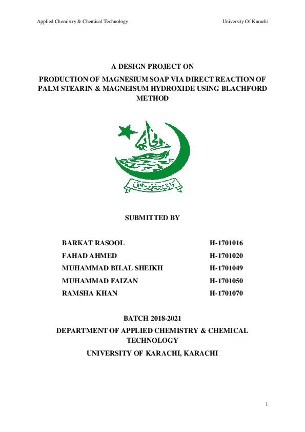 (PDF) PD Report