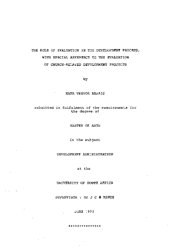 (PDF) Development Administration