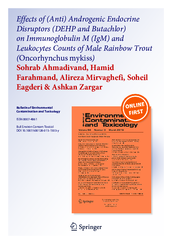 (PDF) Effects of (Anti) Androgenic Endocrine Disruptors (DEHP and ...