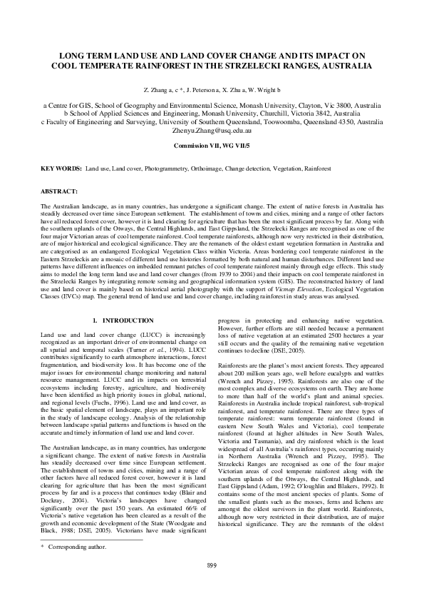 (PDF) Long term land use and land cover change and its impact on cool ...