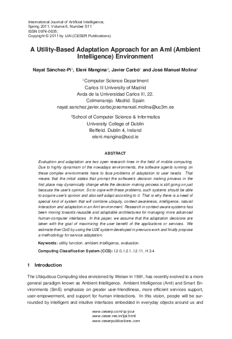 (PDF) A Utility-Based Adaptation Approach for an AmI (Ambient ...