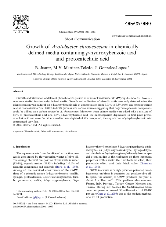 (PDF) Growth of Azotobacter chroococcum in chemically defined media ...