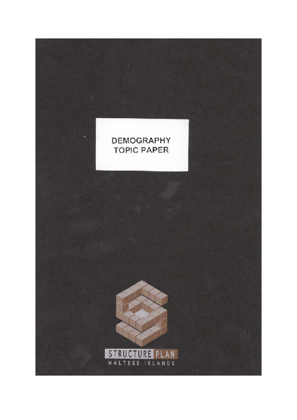 (PDF) Demography topic paper