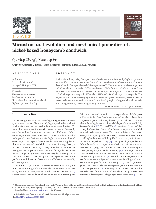 (PDF) Microstructure evolution and mechanical properties of twinned ...