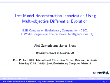 (PDF) Tree model reconstruction innovization using multi-objective ...