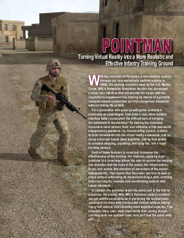 (PDF) Pointman: A Novel User Interface Controller for Dismounted ...