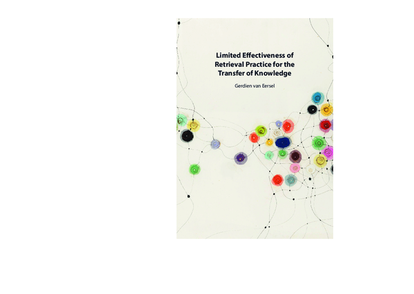 (PDF) Limited effectiveness of retrieval practice for the transfer of ...