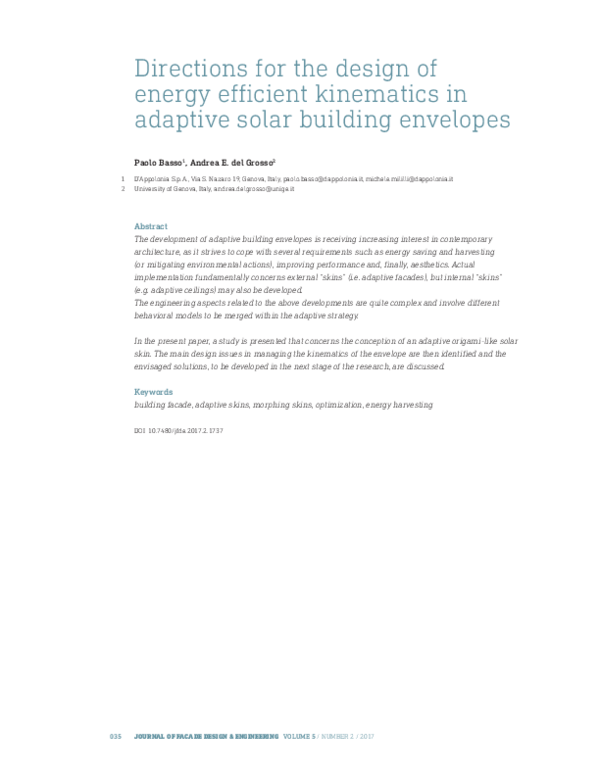 (PDF) Directions for the design of energy efficient kinematics in ...