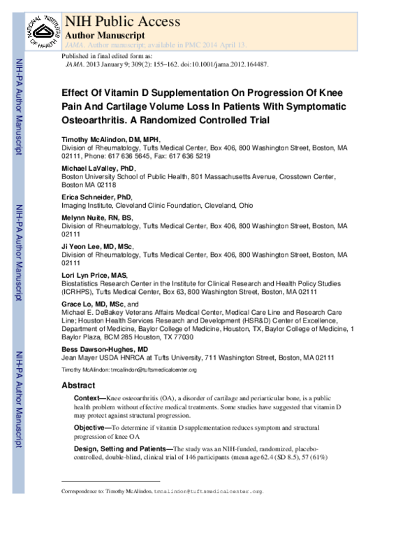 (PDF) Faculty of 1000 evaluation for Effect of vitamin D ...