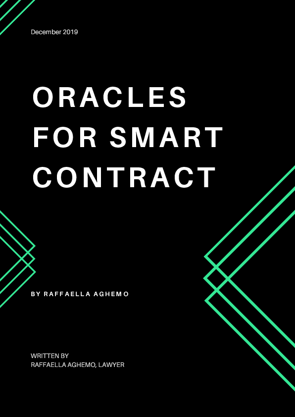 (PDF) Oracles for Smart Contract by Raffaella Aghemo