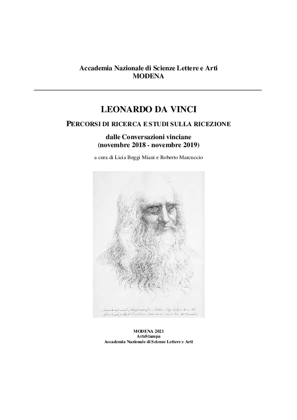 PDF) CARLO PEDRETTI E LEONARDO ARCHITETTO (1978), CON