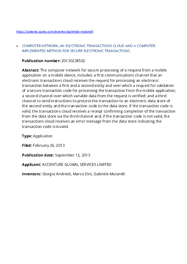 (PDF) Computer Network, an Electronic Transactions Cloud and a Computer ...
