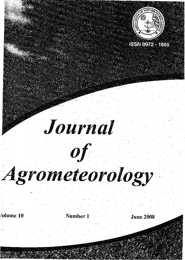 (PDF) Agroclimatic assessment of watersheds for crop planning and water ...