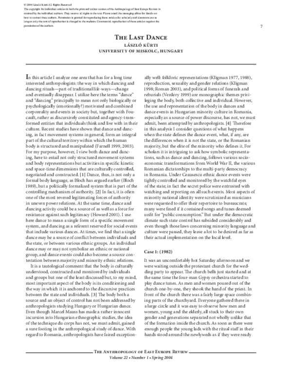 (PDF) The Last Dance