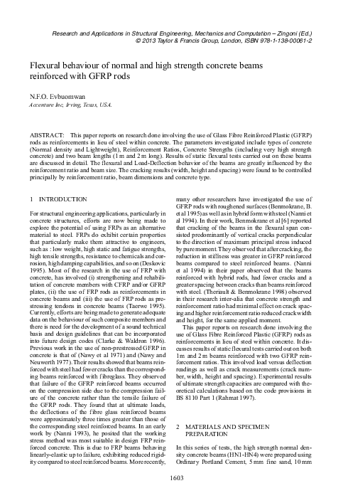 (PDF) Flexural behaviour of normal and high strength concrete beams ...