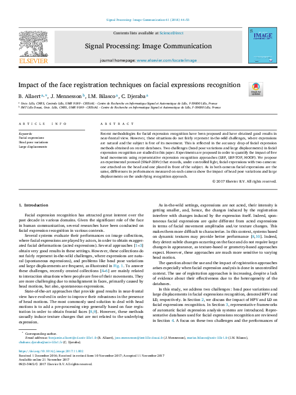 (PDF) Signal Processing Image Communication chaabane Djeraba