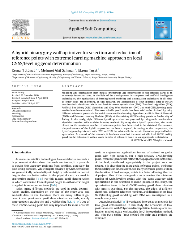 (PDF) A hybrid binary grey wolf optimizer for selection and reduction ...