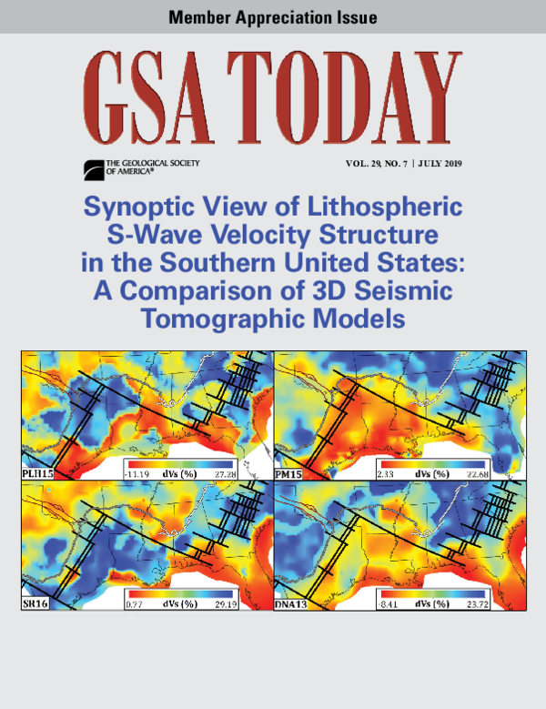 (PDF) Synoptic View of Lithospheric S-Wave Velocity Structure in the ...