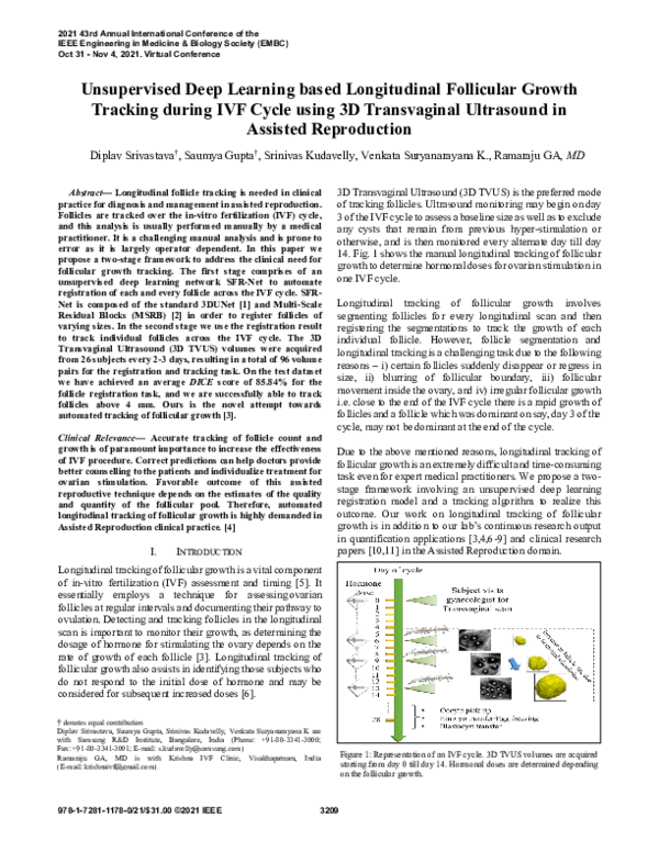 (PDF) Unsupervised Deep Learning based Longitudinal Follicular Growth ...
