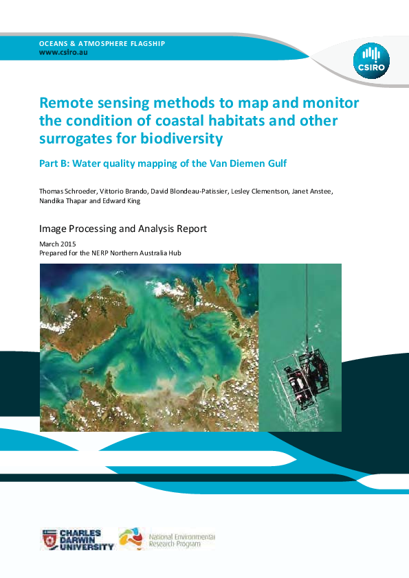 (PDF) Remote sensing methods to map and monitor the condition of ...