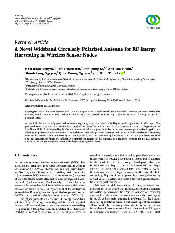(PDF) A Novel Wideband Circularly Polarized Antenna for Worldwide Uhf ...