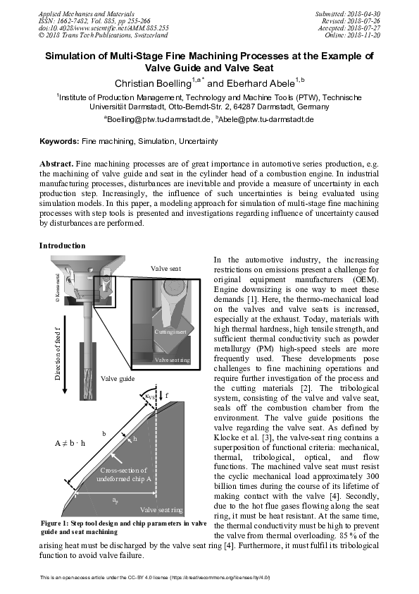 (PDF) Simulation of Multi-Stage Fine Machining Processes at the Example ...