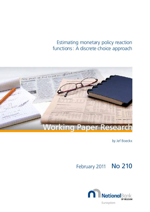 (PDF) Estimating monetary policy reaction functions for emerging market ...