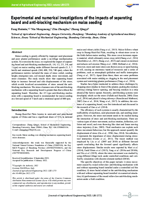 (PDF) Experimental and numerical investigations of the damages induced ...