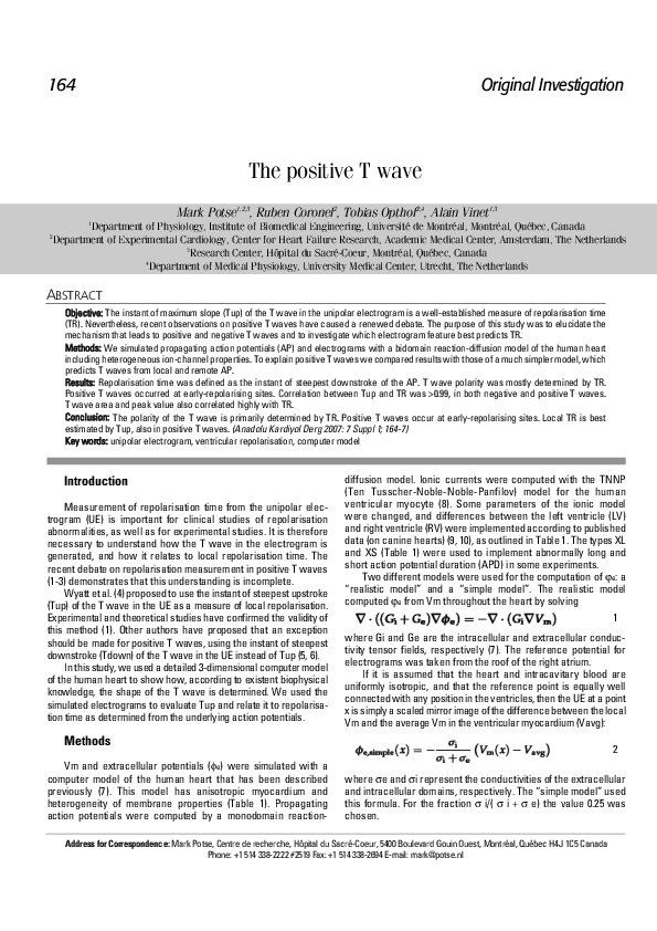 (PDF) 164 The positive T wave