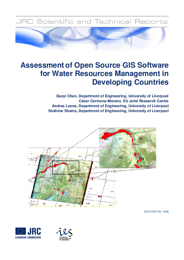 (PDF) Assessment of open source GIS software for water resources ...