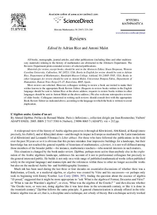 (PDF) Review††Edited by Adrian Rice and Antoni MaletAll books ...