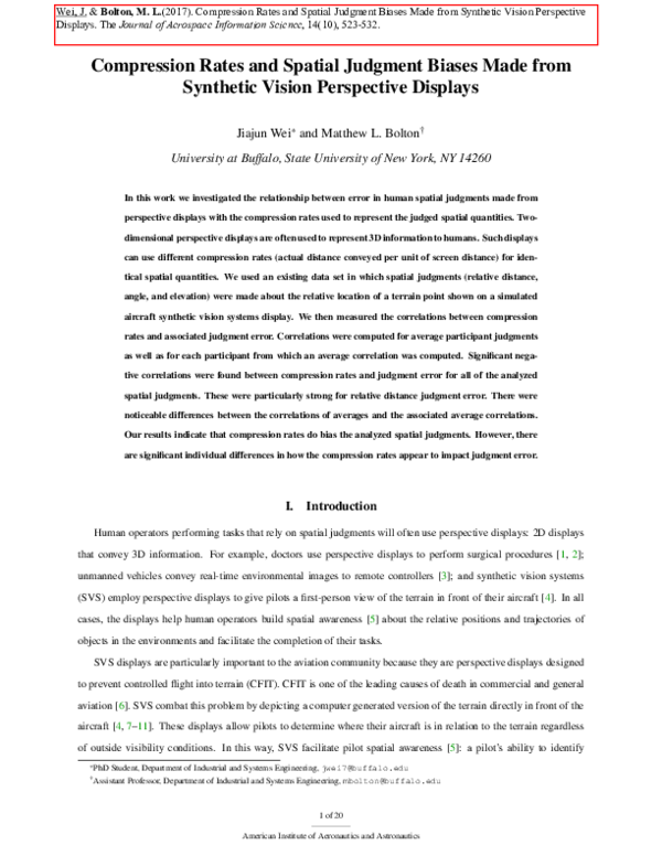(PDF) Compression Rates and Spatial Judgment Biases Made from Synthetic ...
