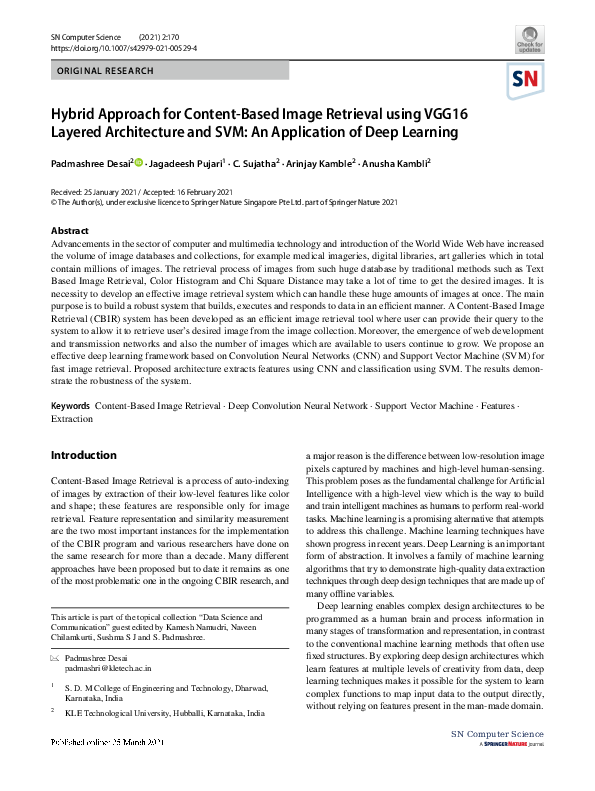 (PDF) Hybrid Approach for Content-Based Image Retrieval using VGG16 ...
