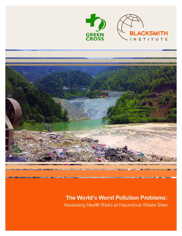 (PDF) The World's Worst Pollution Problems: Assessing Health Risks at ...