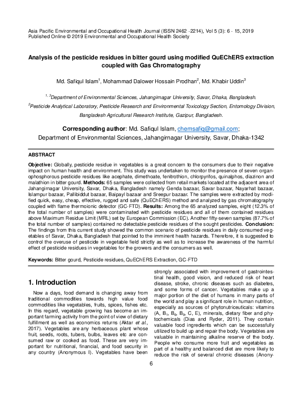 (PDF) Bitter gourd paper Safiqul Islam Academia.edu