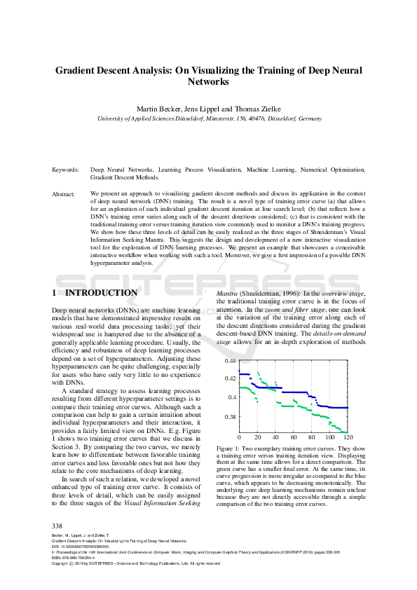 (PDF) Gradient Descent Analysis: On Visualizing the Training of Deep ...