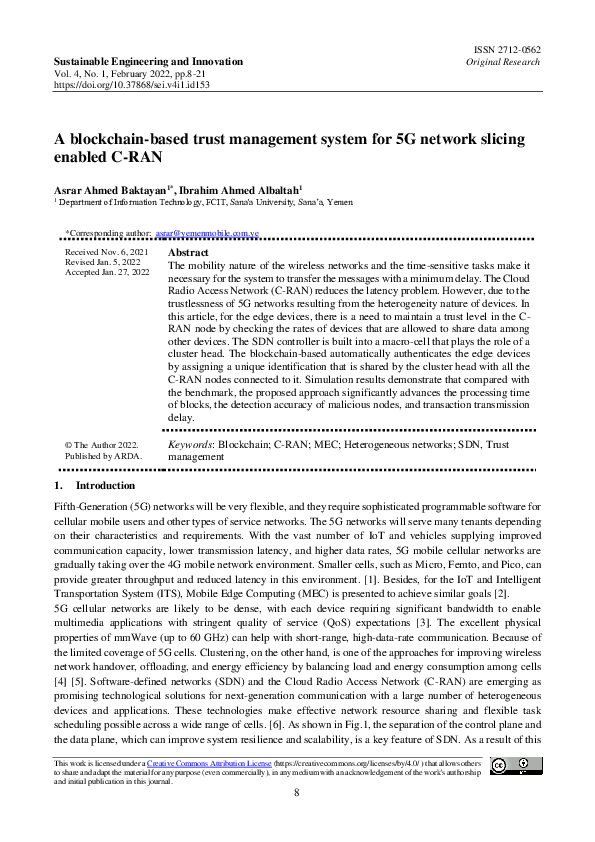 (PDF) A blockchain-based trust management system for 5G network slicing ...