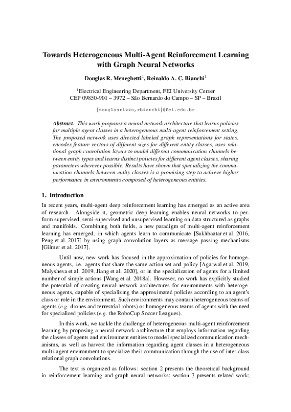 (PDF) Towards Heterogeneous Multi-Agent Reinforcement Learning with ...