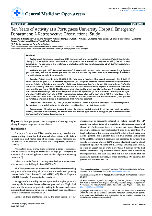 (PDF) Ten Years of Activity at a Portuguese University Hospital ...