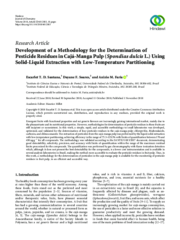 (PDF) Development of a methodology for determination of interface ...
