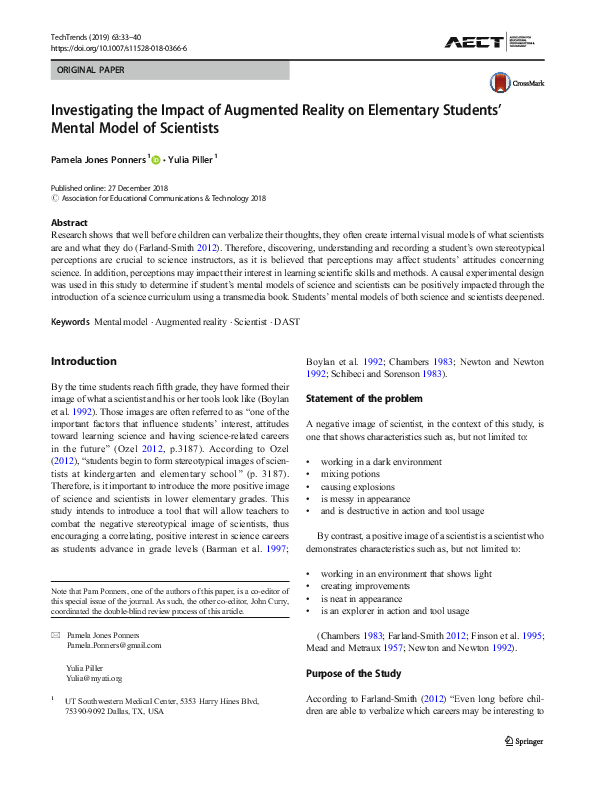 (PDF) Investigating the Impact of Augmented Reality on Elementary ...