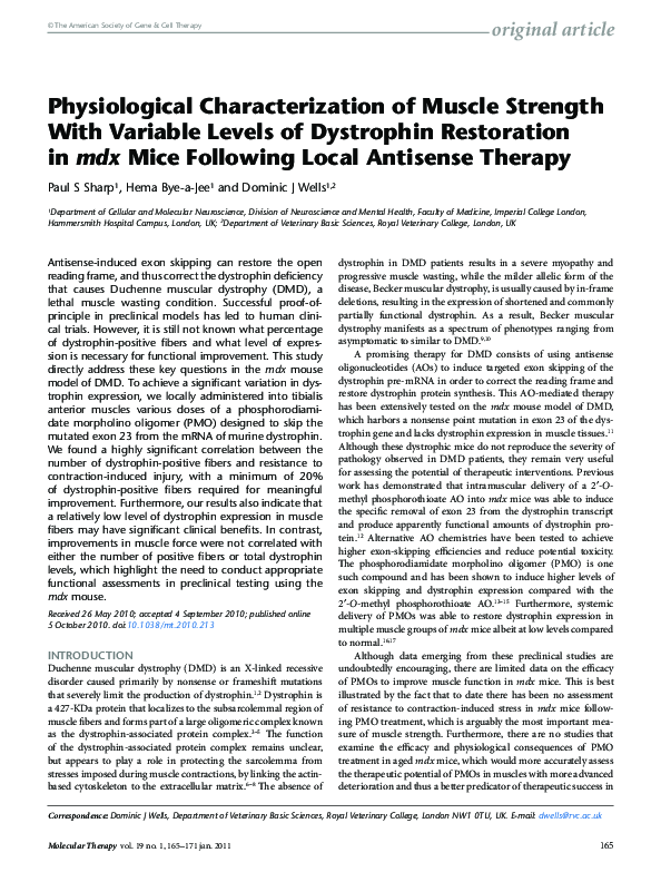 (PDF) Physiological Characterization of Muscle Strength With Variable ...